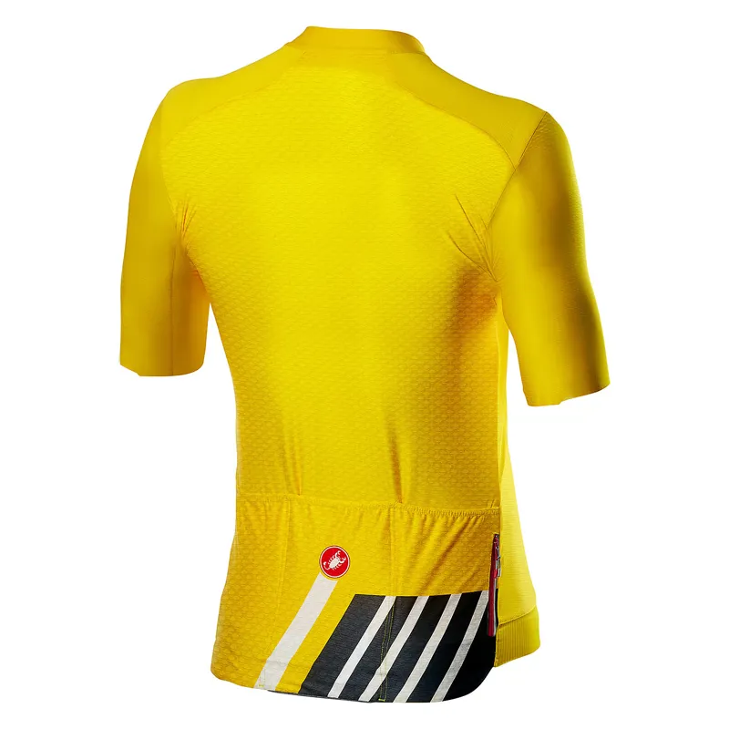 Castelli Hors Categorie Short Sleeve Jersey - Yellow-1