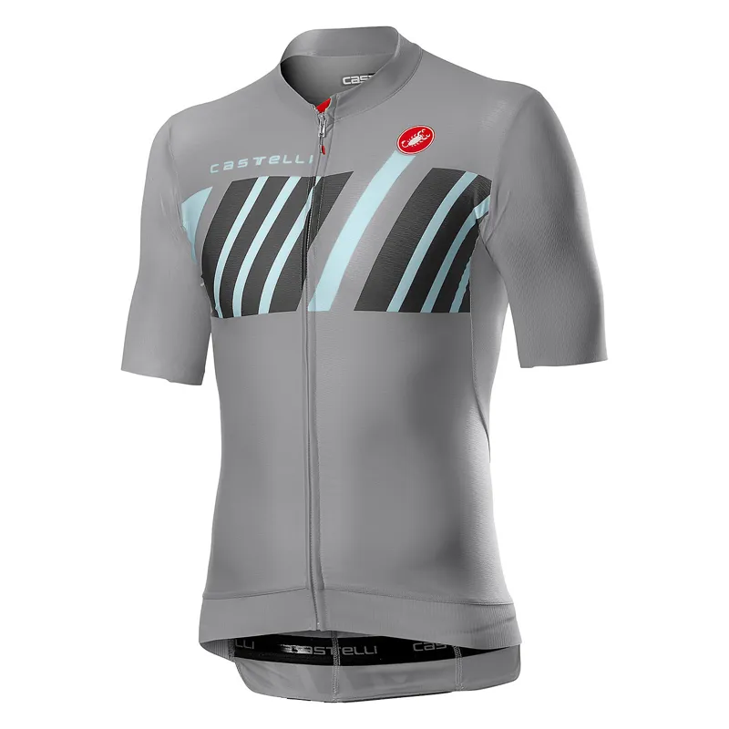 Castelli Hors Categorie Short Sleeve Jersey - Vortex Grey