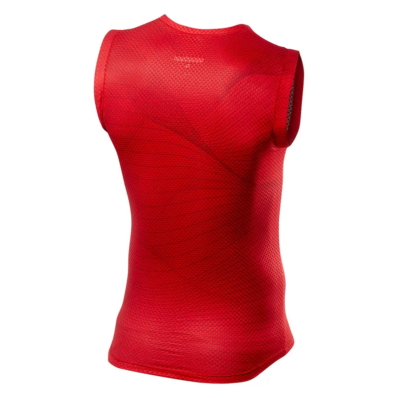 Castelli Pro Mesh Sleeveless Base Layer - Red-1