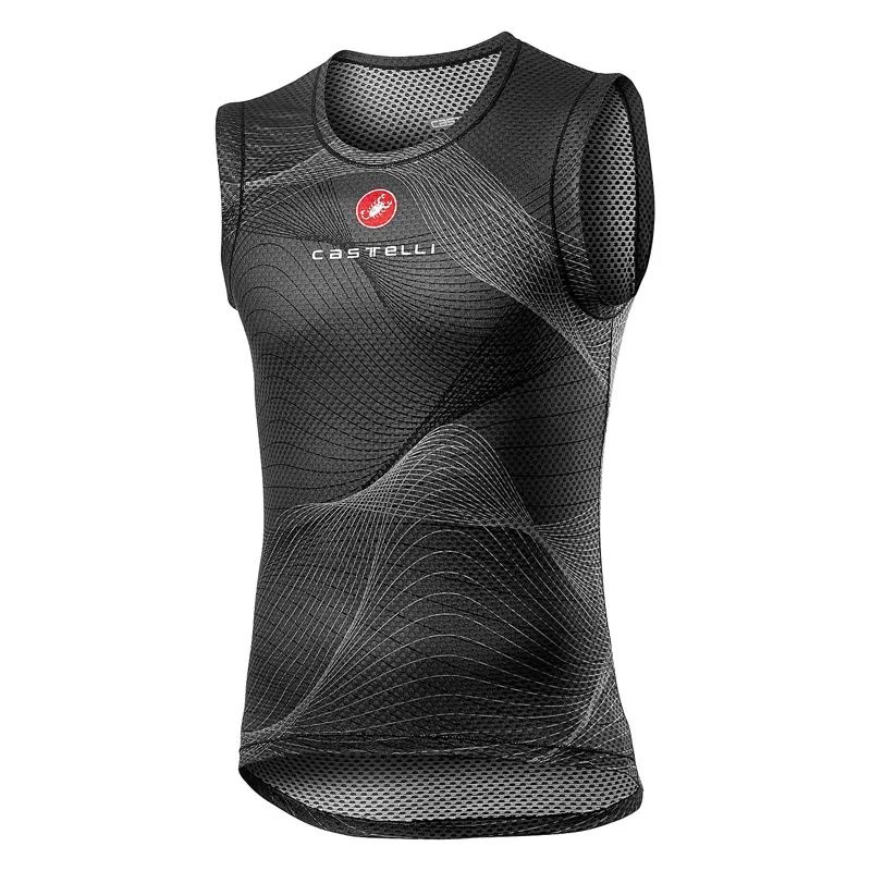 Castelli Pro Mesh Sleeveless Base Layer - Light Black