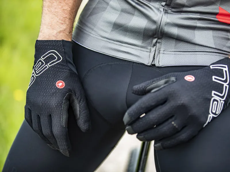 Castelli Unlimited Long Finger Gloves - Black-3
