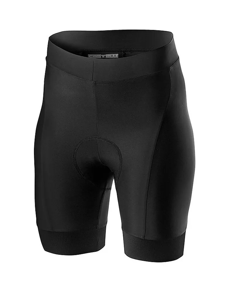 Castelli Prima Womens Lycra Shorts Black/Dark Grey