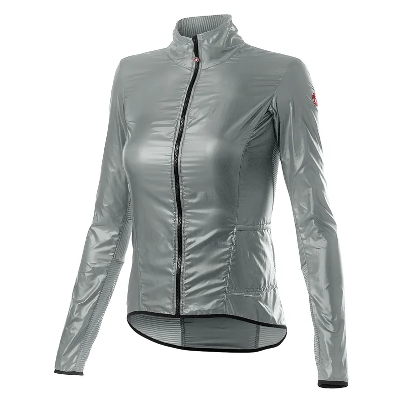 Castelli Aria Shell Windproof Women's Jacket - Silver Grey