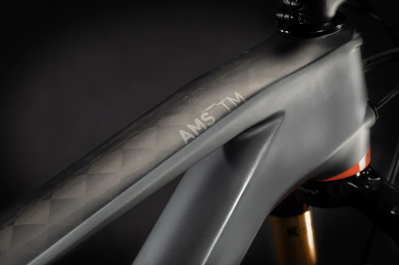 Cube Ams 100 C:68 TM 29er 2021 Full Suspension MTB - Flashgrey/Orange-1
