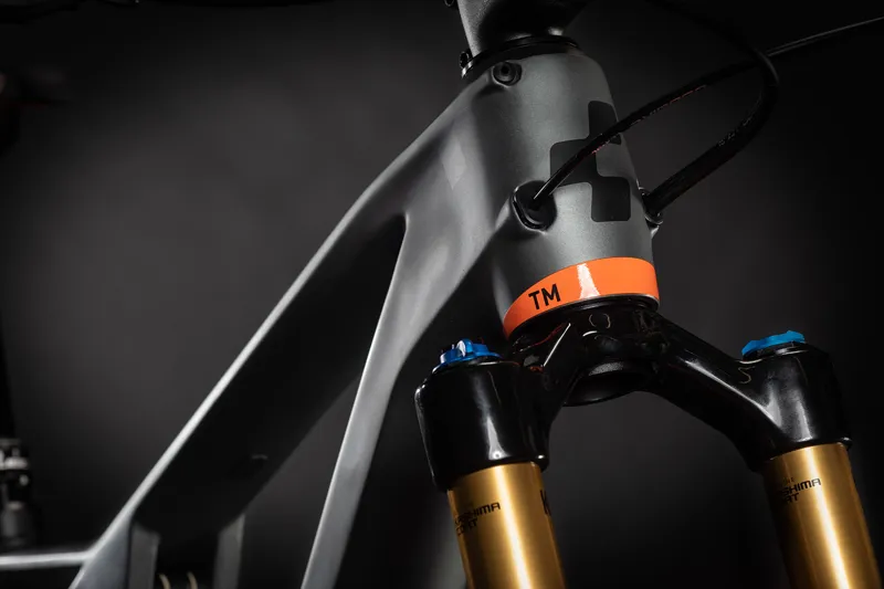 Cube Ams 100 C:68 TM 29er 2021 Full Suspension MTB - Flashgrey/Orange-6
