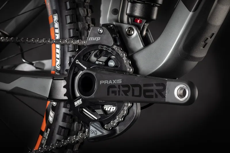 Cube Stereo 150 C:68 TM 29er 2021 Full Suspension MTB - Grey/Orange-5