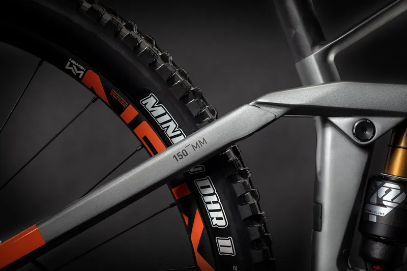 Cube Stereo 150 C:68 TM 29er 2021 Full Suspension MTB - Grey/Orange-6