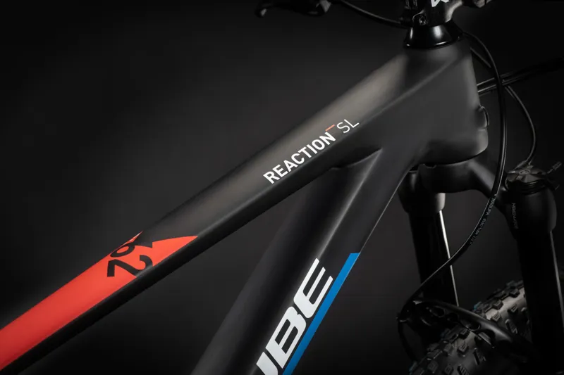 Cube Reaction C:62 Rookie 27.5/29 2021 Kids MTB - Carbon/Blue/Red-1