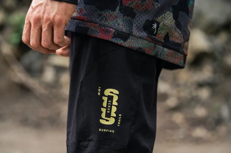 Ion Scrub Pants Unisex MTB Trousers - Black - Large-4