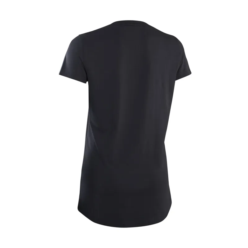Ion S Logo DR Short Sleeve Women's MTB Jersey - Black-1