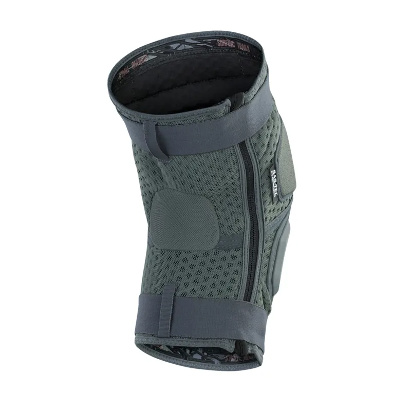 ION K-Pact Zip Unisex Knee Pads - Thunder Grey-1