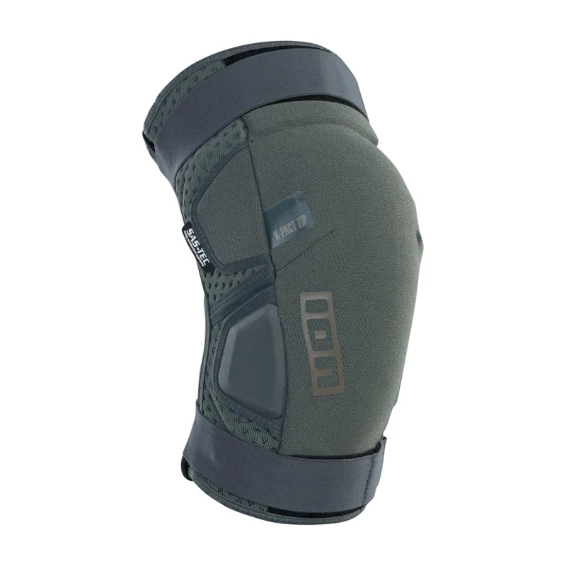 ION K-Pact Zip Unisex Knee Pads - Thunder Grey