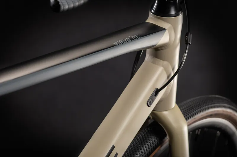 Cube Nuroad Pro 2021 Gravel Road Bike - Desert/Black-1