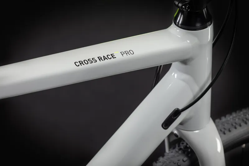Cube Cross Race Pro 2021 Cyclocross Bike - Grey/Flashyellow-1
