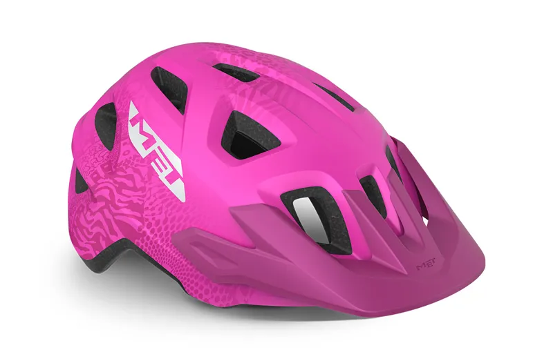 Met Eldar Kids MTB Helmet - Matt Pink