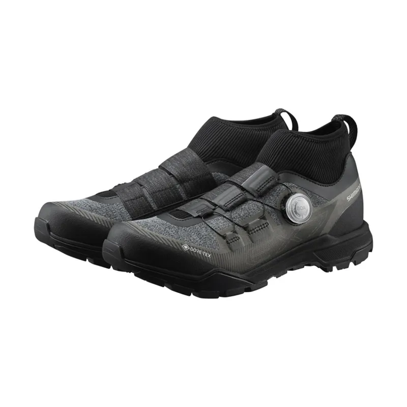 Shimano EX700 Gore-Tex Winter Men's Clipless Touring Shoes - Black-4