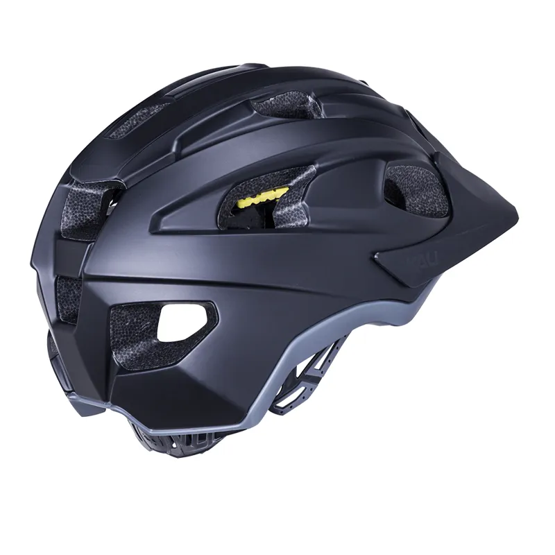 Kali Pace MTB Helmet - Solid Matt Black/Grey-1