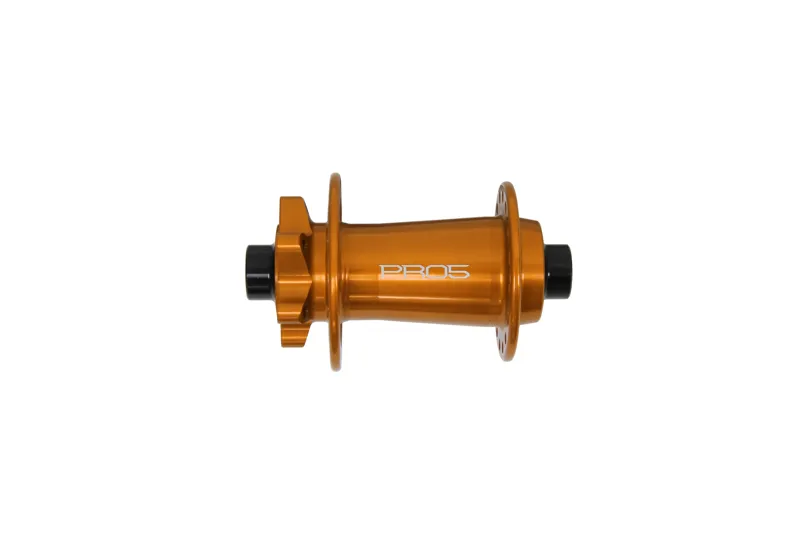 Hope Pro 5 Centre Lock Straight Pull Front Hub - Orange