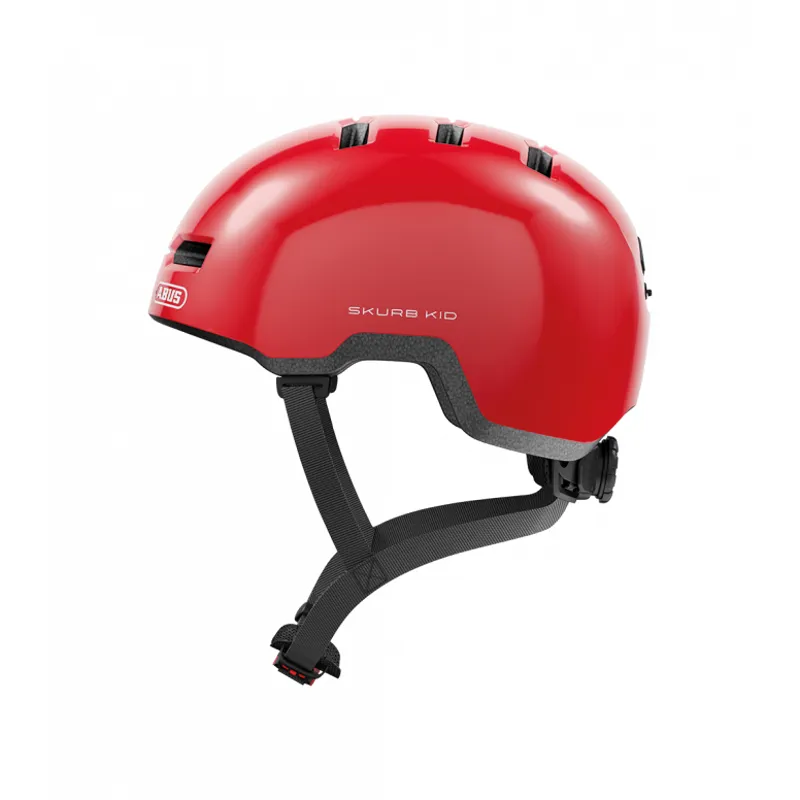 Abus Skurb Kids BMX Helmet - Red