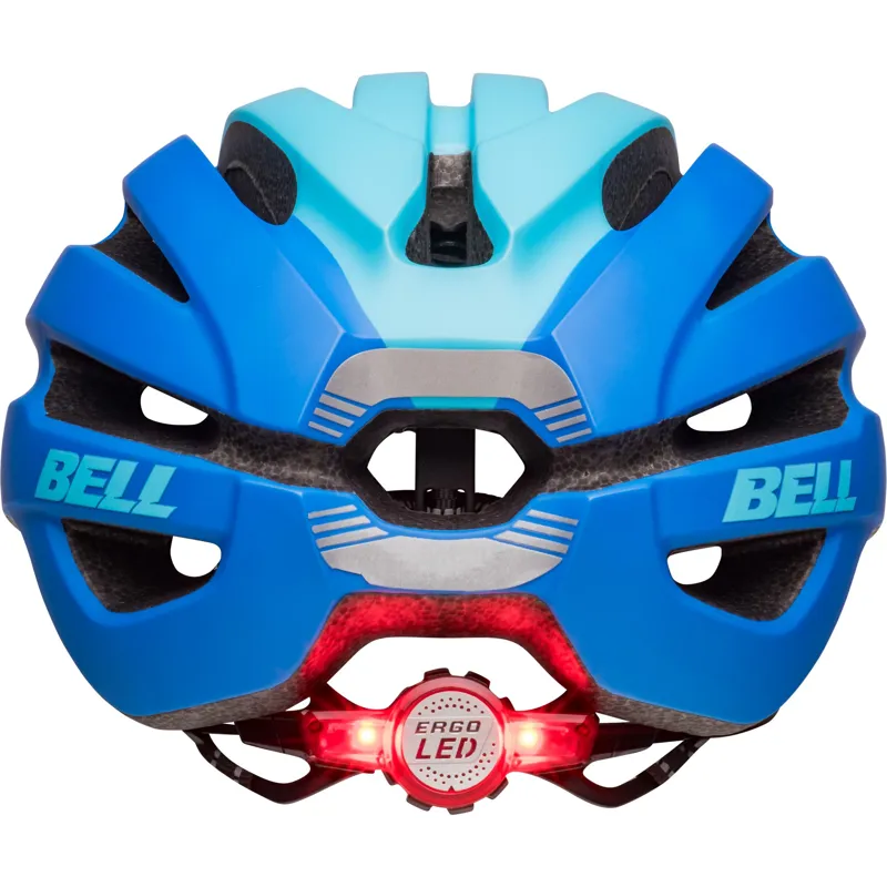 Bell Avenue Led Road Helmet - Matte Blue-4