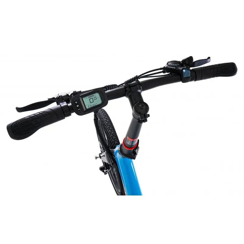 Li-Fe Flo 20w 2022 Electric Folding Bike - Black/Blue-4