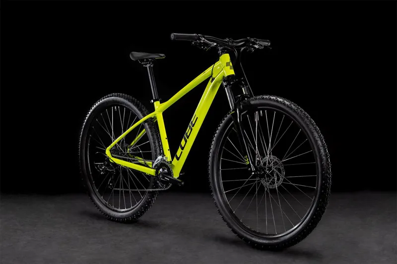 Cube Aim 27.5/29er Hardtail Mountain Bike - Green/Moss-1