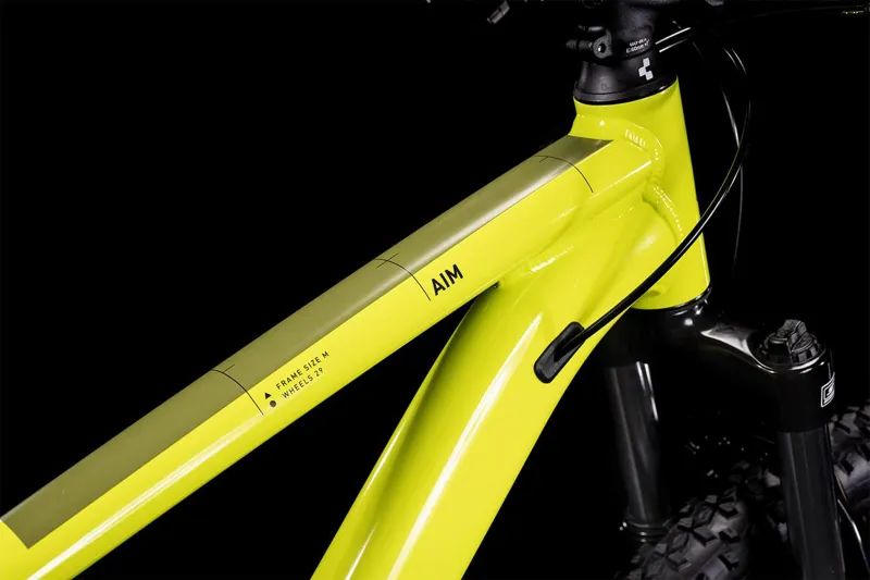 Cube Aim 27.5/29er Hardtail Mountain Bike - Green/Moss-2