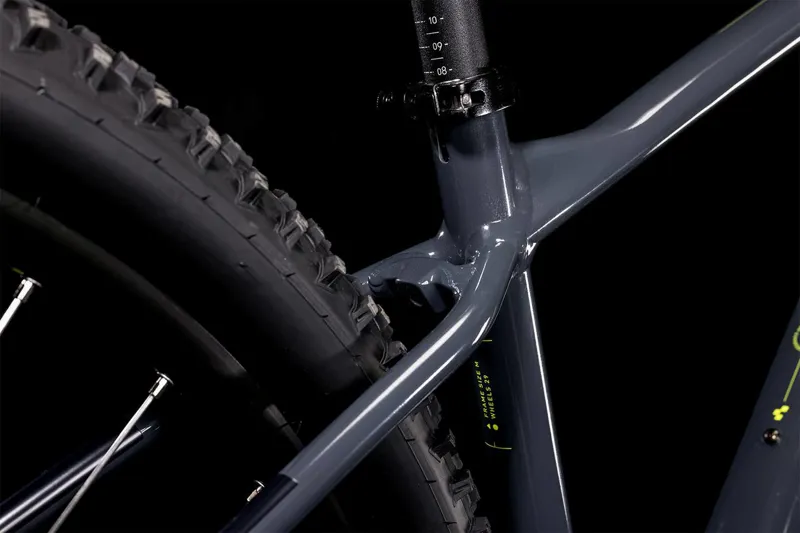 Cube Aim Pro 27.5/29er Hardtail Mountain Bike - Grey/Flashyellow-3