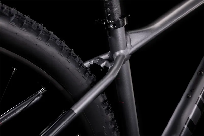 Cube Aim EX 27.5/29er Hardtail Mountain Bike - Grey/Red-3