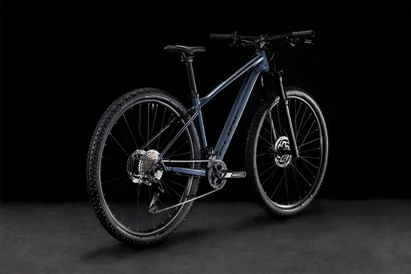 Cube Attention 27.5/29er 2022 Hardtail Mountain Bike - Indigo/Black-1
