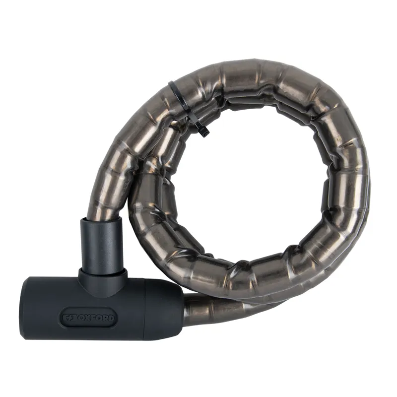 Oxford Barrier Armoured Cable Lock - 1.4m x 25mm - Smoke