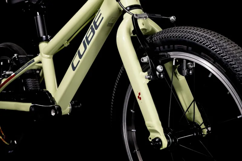 Cube Cubie 160 16w 2022 Kids Bike - Green/Red-4