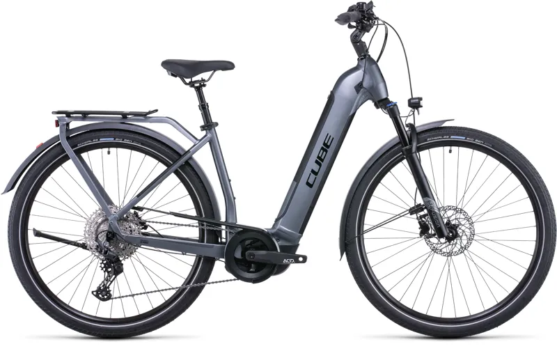 Cube Kathmandu Hybrid Pro 625 Easy Entry 2022 Electric Bike - Grey