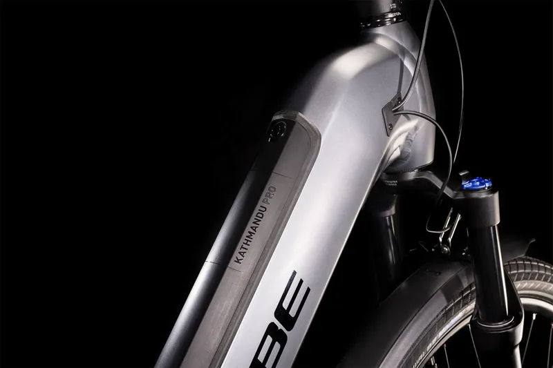 Cube Kathmandu Hybrid Pro 625 Easy Entry 2022 Electric Bike - Grey-1