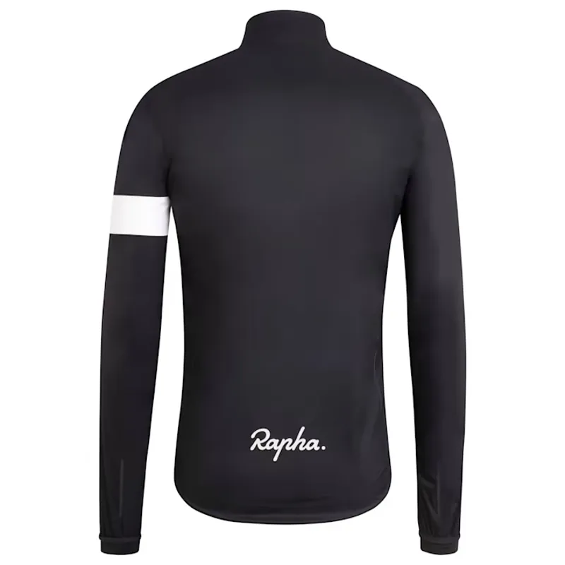 Rapha Core II Men's Cycling Rain Jacket - Black-1