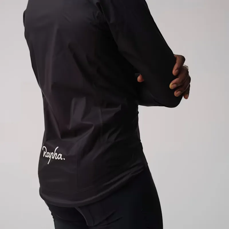 Rapha Core II Men's Cycling Rain Jacket - Black-3