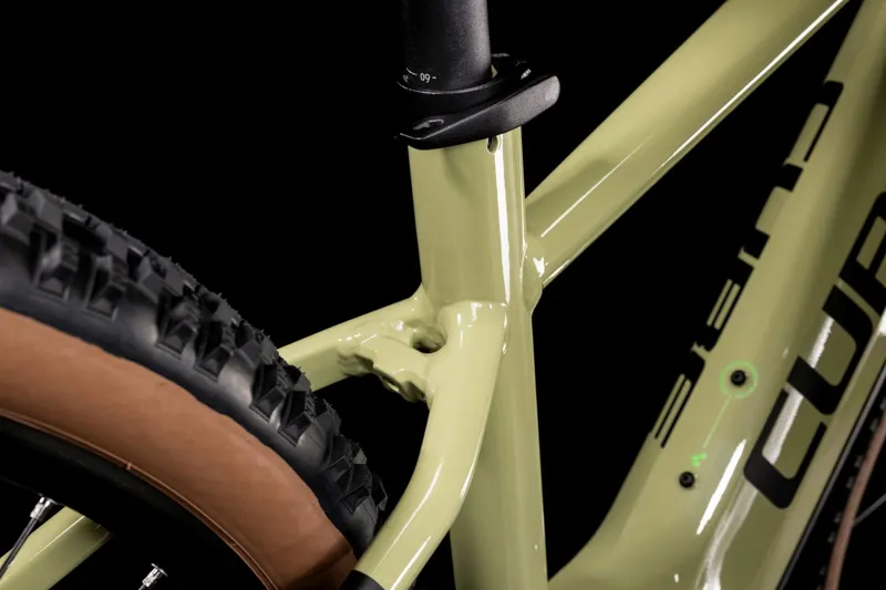 Cube Reaction Hybrid EXC 29er 2022 Electric Mountain Bike - Green-2