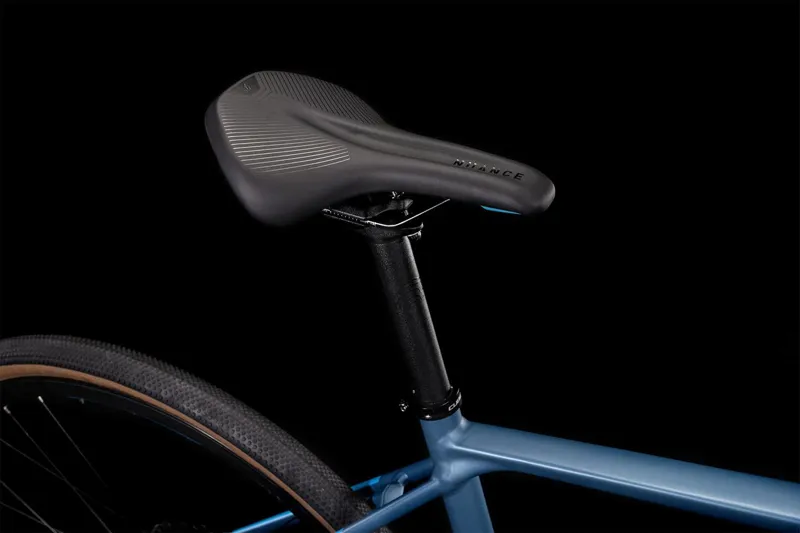 Cube SL Road Race 2022 Flat Bar Road Bike - Blue/Blue-4