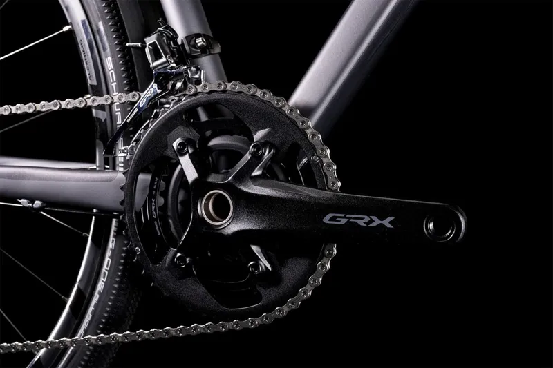 Cube Nuroad Race FE Gravel Road Bike - Grey/Black-6