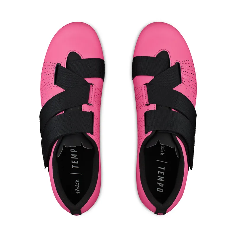 Fizik R5 Tempo Powerstrap Road Shoes - Pink/Black-3