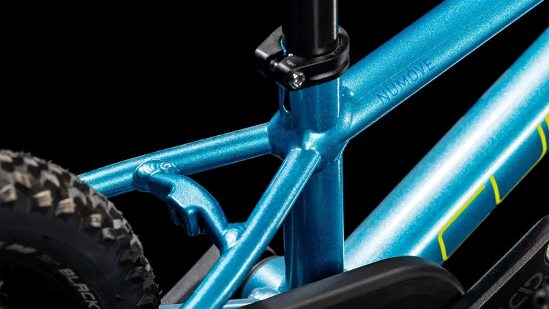 Cube Numove 120 RT 12w 2025 Kids Bike -  Blue/Lime-2