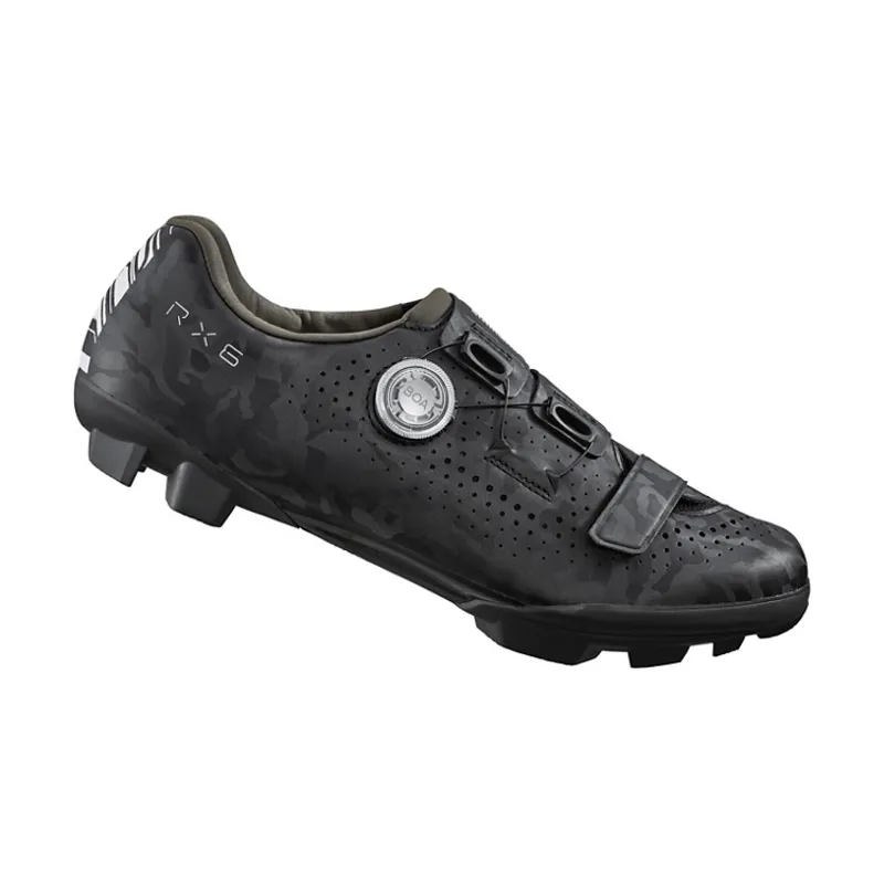Shimano RX600 Men's Clipless Gravel Road Shoes - Black