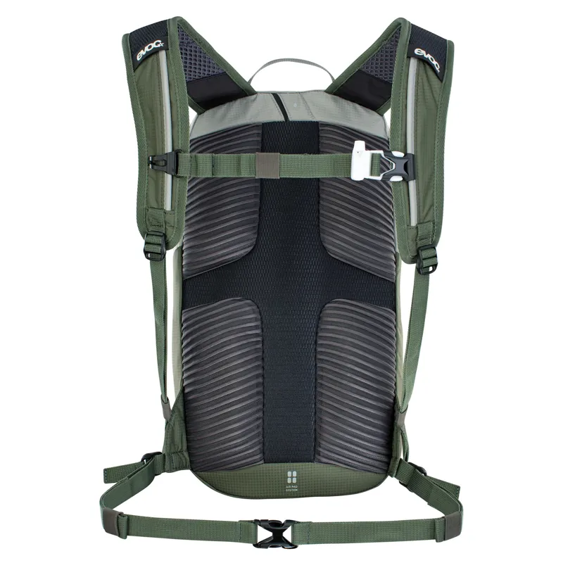 Evoc Ride Performance Backpack 8 + 2 Litre Bladder - Stone/Dark Olive-4
