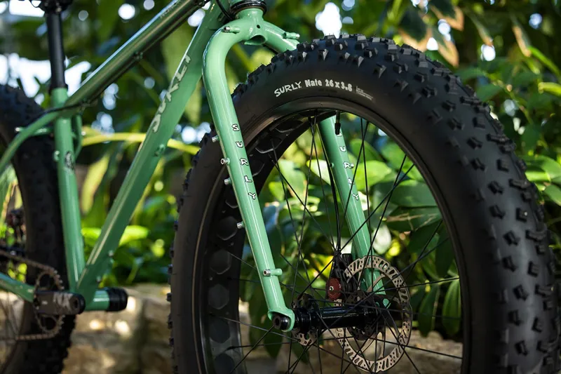 Surly Wednesday 2023 Fat Bike - Shangri La Green-5