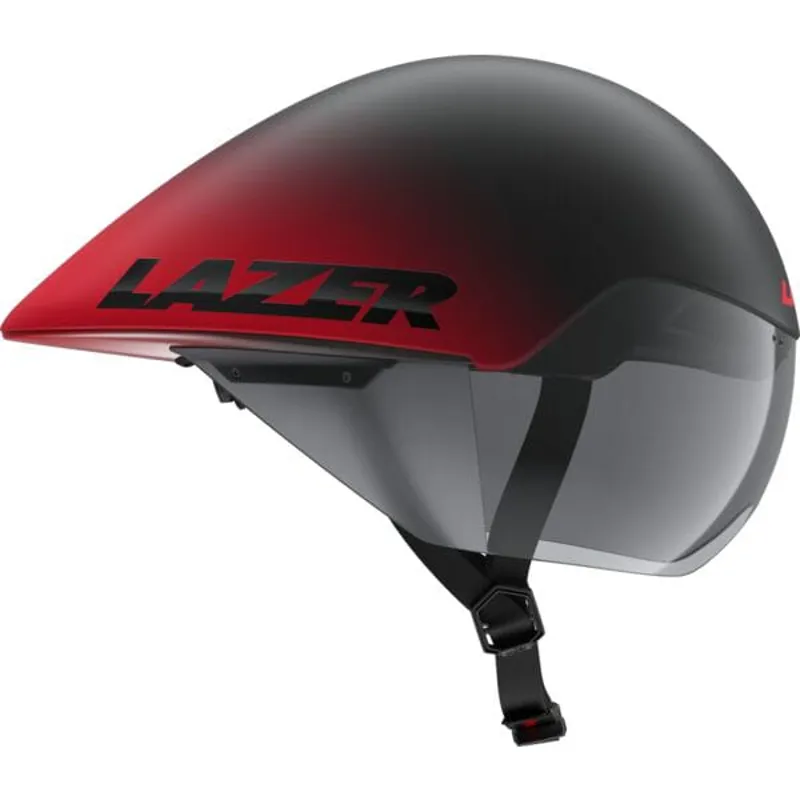 Lazer Volante KinetiCore TT Road Helmet - Matt Black Red
