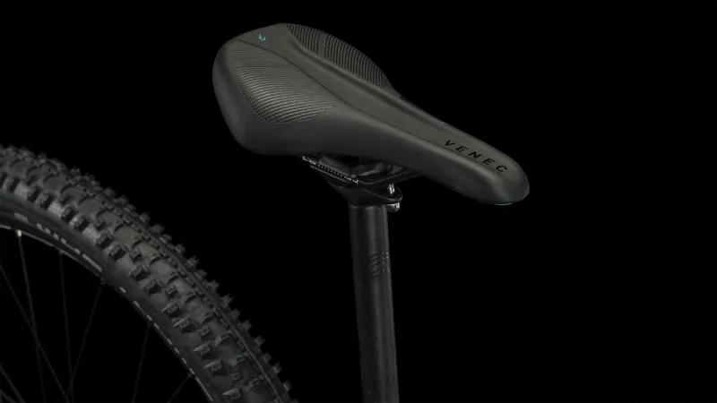 Cube Aim Race 2026 Hardtail Mountain Bike - Black/Azure-5