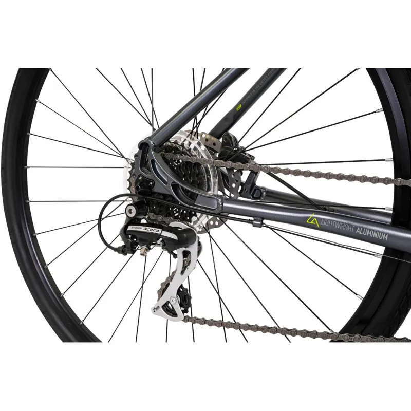 Claud Butler Explorer 4.0 Hybrid Bike - Grey-5