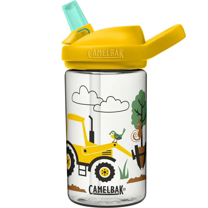 Camelbak Eddy+ 400ml Spring/Summer LTD Kids Water Bottle - Tractors