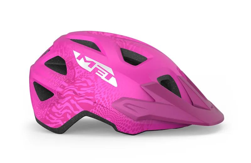 Met Eldar Kids MTB Helmet - Matt Pink-1