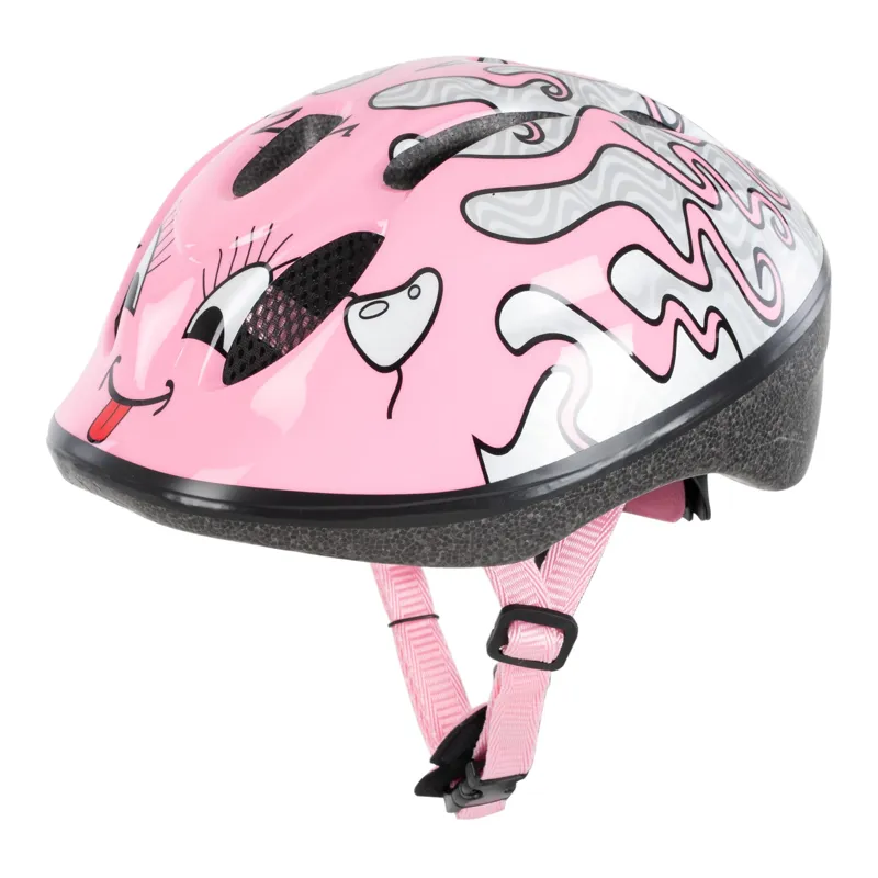 Oxford Little Madam Kids Helmet - 50-56cm - Pink/White